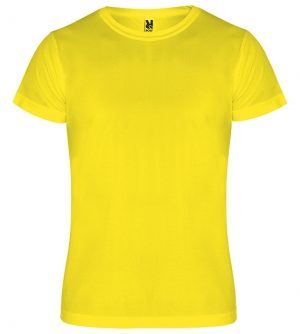 Dětské žluté sportovní tričko