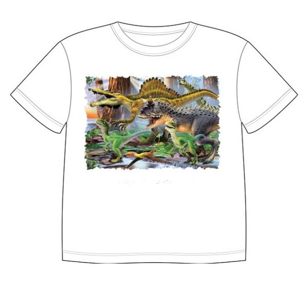 Dětské tričko s dinosaury