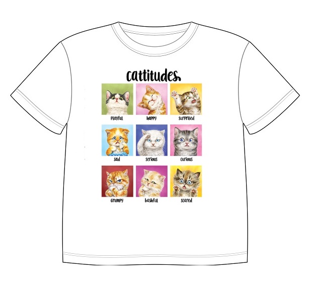 Dětské tričko s koťátky