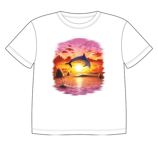 Dětské tričko s delfínem