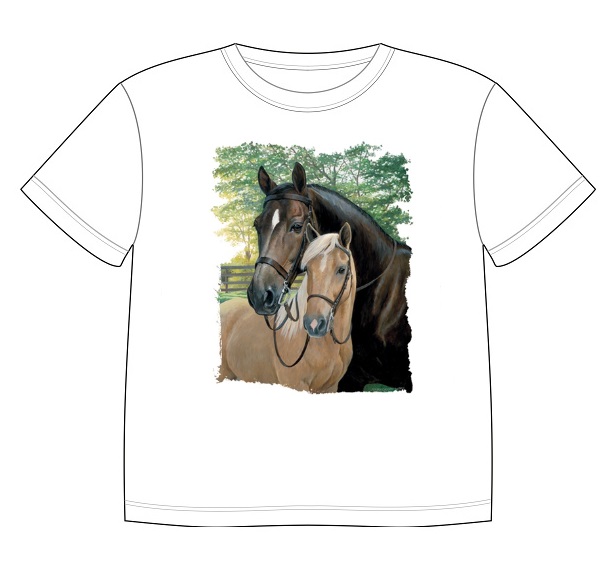 Dětské tričko s koněm