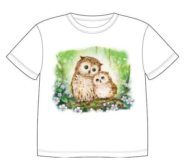 Dětské tričko se sovou