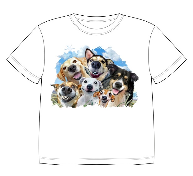 Dětské tričko se psem