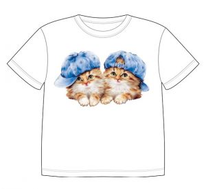 Dětské tričko s potiskem - Koťátka