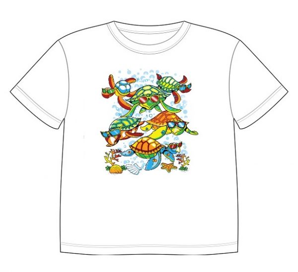 Dětské tričko s želvou